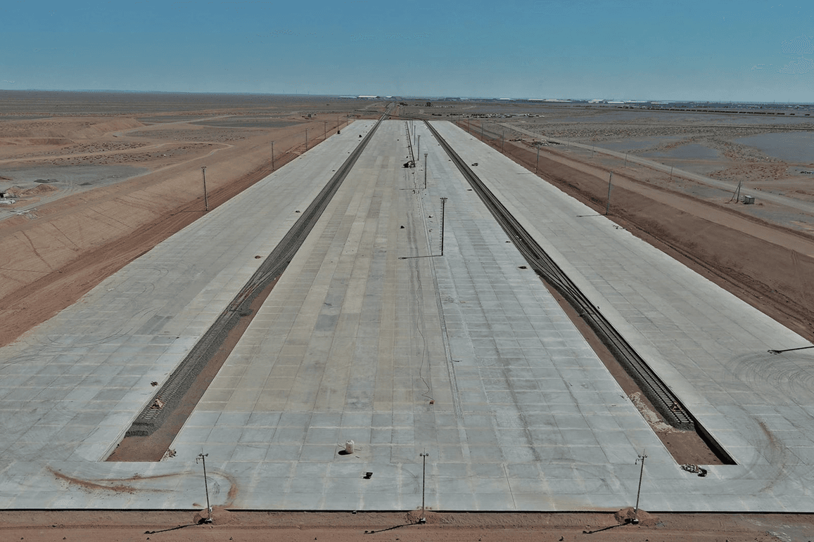 Хүнд даацын бетон талбай